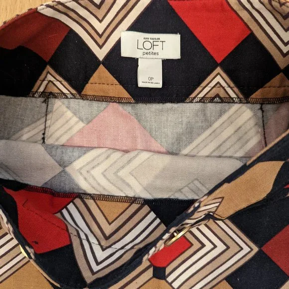 Geometric Skirt - Picture 2 of 2